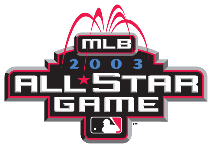 MLB All-Star Game 2003 Alternate Logo v3 iron on transfers for clothing